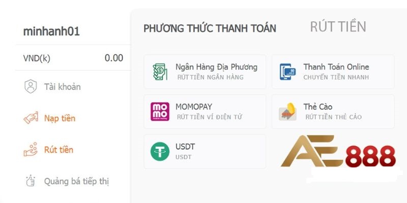 Lựa chọn phương thức rút tiền phù hợp để giao dịch diễn ra thuận lợi